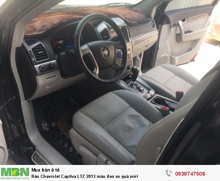 Bán Chevrolet Captiva LTZ 2013 màu đen xe quá mới
