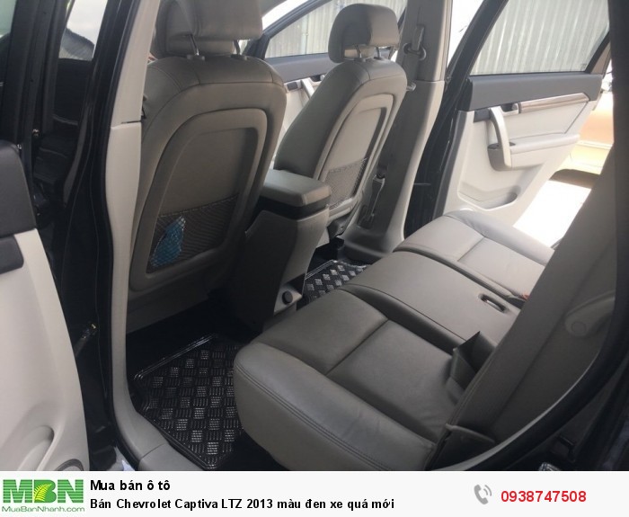 Bán Chevrolet Captiva LTZ 2013 màu đen xe quá mới