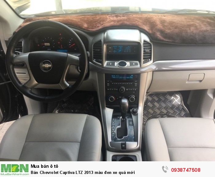 Bán Chevrolet Captiva LTZ 2013 màu đen xe quá mới