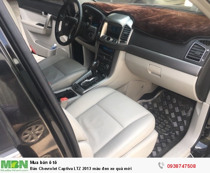 Bán Chevrolet Captiva LTZ 2013 màu đen xe quá mới