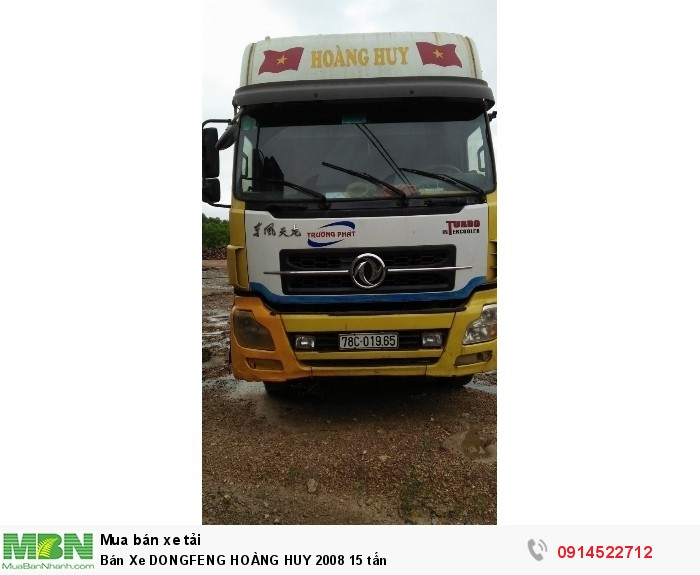 Bán Xe DONGFENG HOÀNG HUY 2008 15 tấn