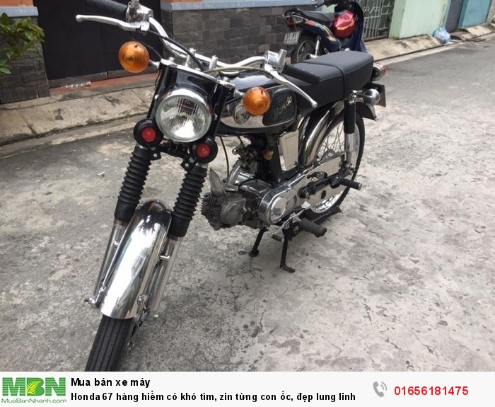 Honda 67 hàng hiếm có khó tìm, zin từng con ốc, đẹp lung linh