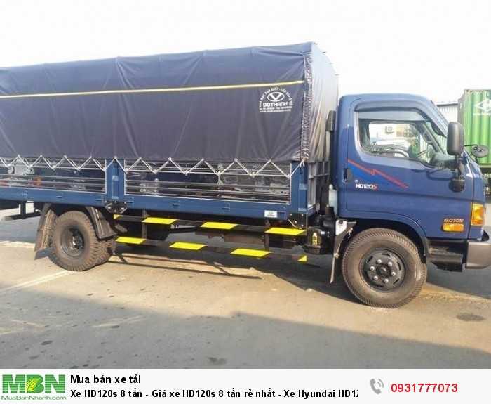 Xe HD120s 8 tấn - Giá xe HD120s 8 tấn rẻ nhất - Xe Hyundai HD120s 8 tấn