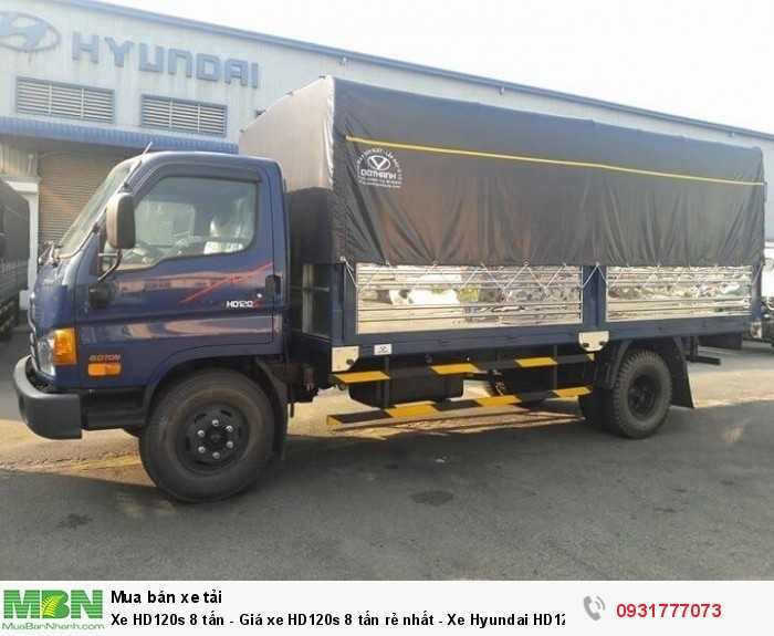 Xe HD120s 8 tấn - Giá xe HD120s 8 tấn rẻ nhất - Xe Hyundai HD120s 8 tấn