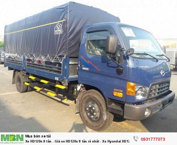 Xe HD120s 8 tấn - Giá xe HD120s 8 tấn rẻ nhất - Xe Hyundai HD120s 8 tấn