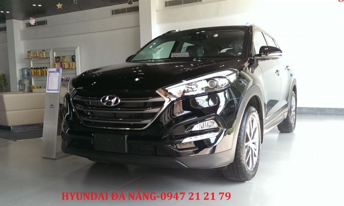 Xe HYUNDAI TUCSON Đà Nẵng 2017 màu đen giá sốc, rẻ nhất thị trường