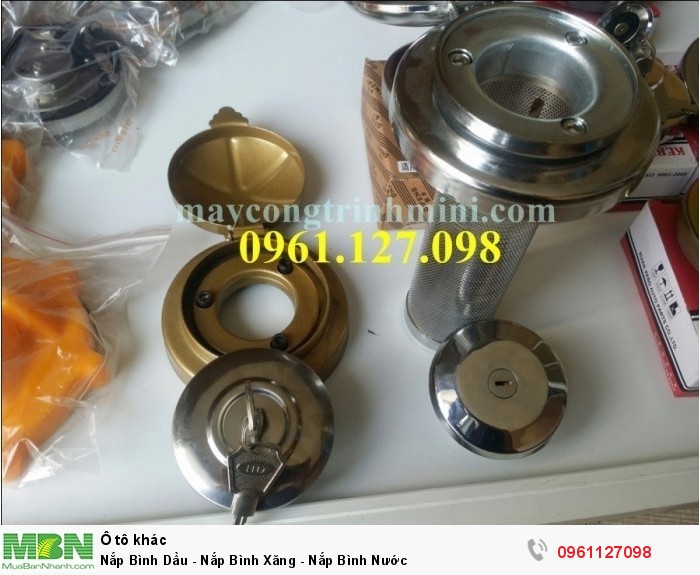 Nắp Bình Dầu - Nắp Bình Xăng - Nắp Bình Nước