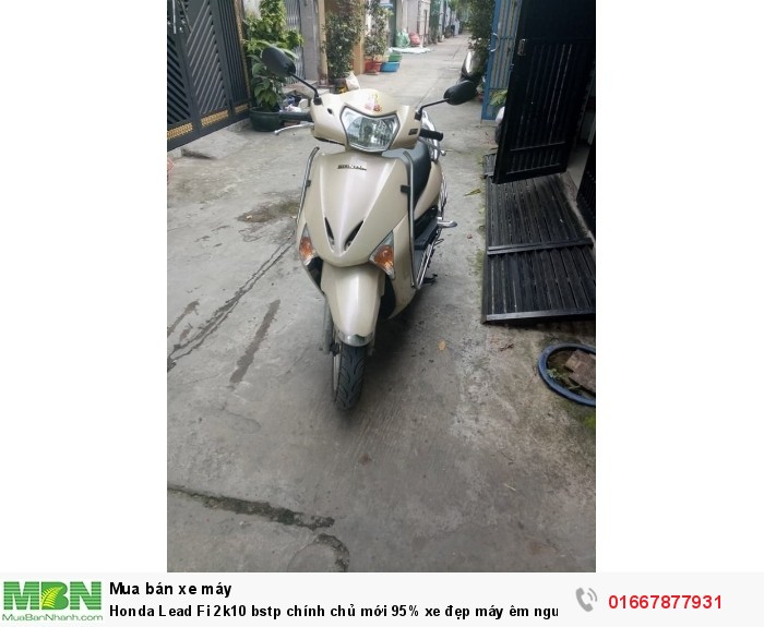 Honda Lead Fi 2k10 bstp chính chủ mới 95% xe đẹp máy êm nguyên zin