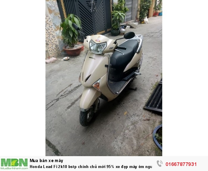 Honda Lead Fi 2k10 bstp chính chủ mới 95% xe đẹp máy êm nguyên zin