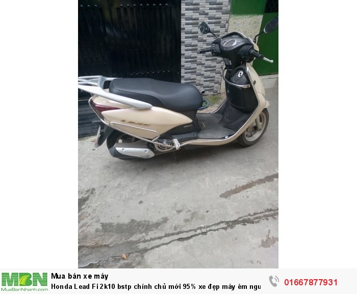 Honda Lead Fi 2k10 bstp chính chủ mới 95% xe đẹp máy êm nguyên zin