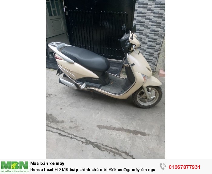 Honda Lead Fi 2k10 bstp chính chủ mới 95% xe đẹp máy êm nguyên zin