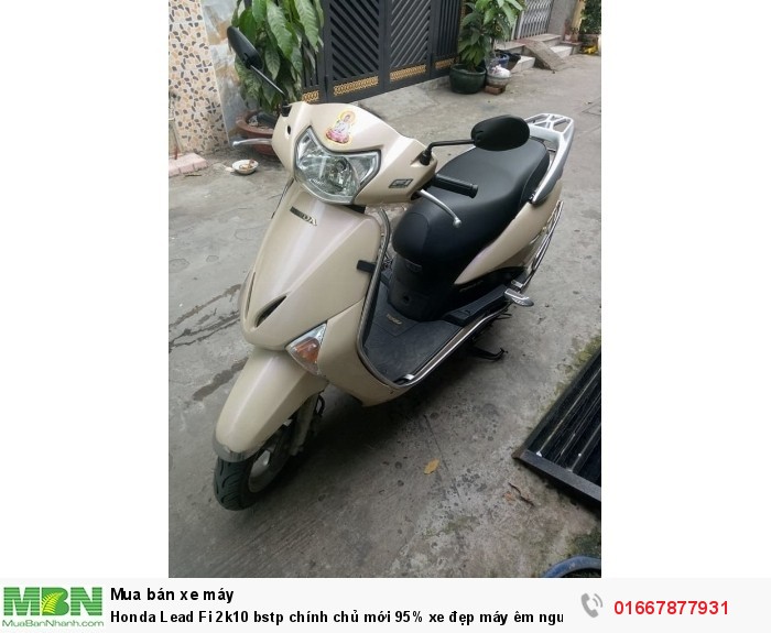 Honda Lead Fi 2k10 bstp chính chủ mới 95% xe đẹp máy êm nguyên zin