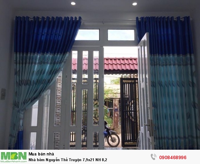 Nhà hẻm  Nguyễn Thế Truyện 7,9x21 NH 8,2