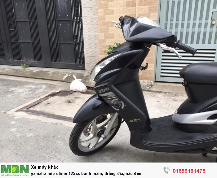 yamaha mio utimo 125cc bánh mâm, thắng đĩa,màu đen