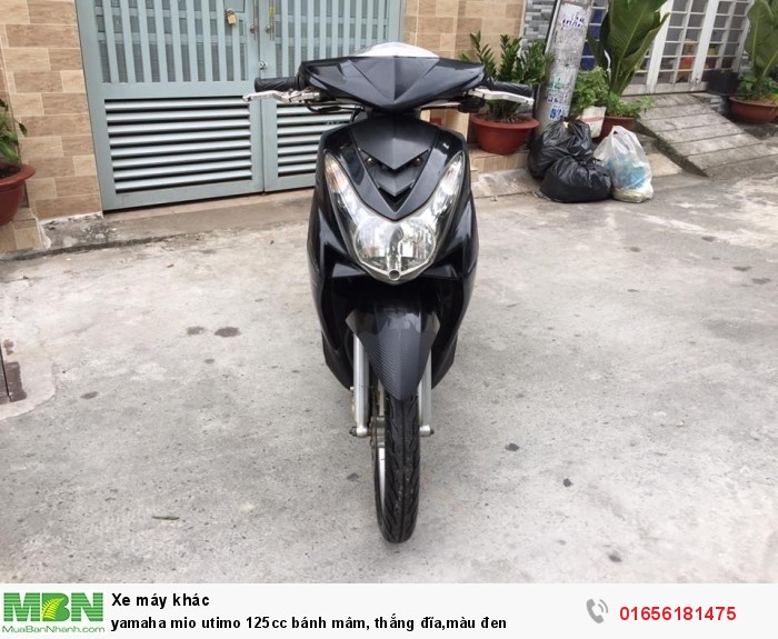 yamaha mio utimo 125cc bánh mâm, thắng đĩa,màu đen