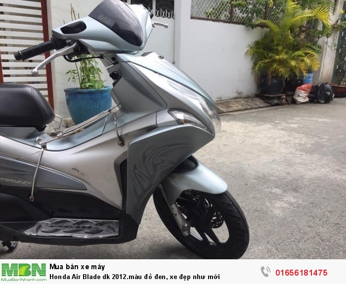 Honda Air Blade dk 2012.màu đỏ đen, xe đẹp như mới