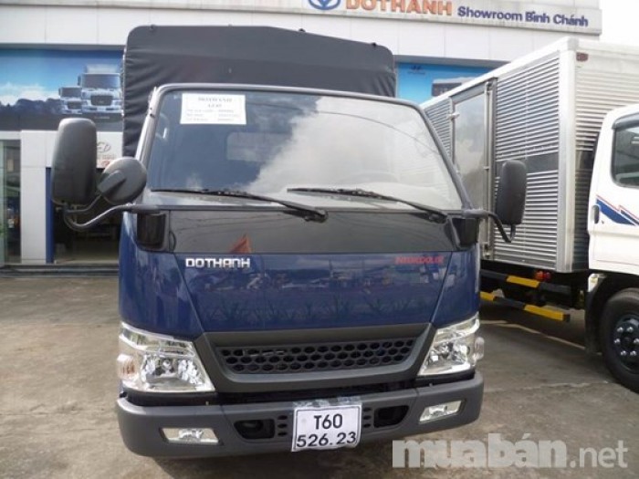 Bán xe tải iz49 2,4 tấn Đô Thành vào thành phố thùng 4.3 mét