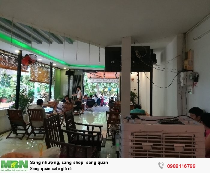 Sang quán cafe giá rẻ