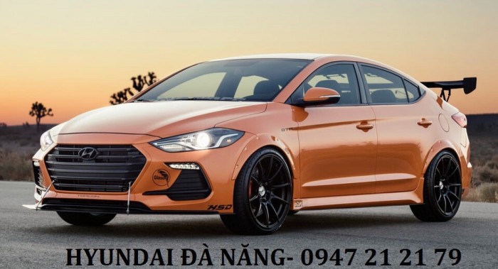 Xe Hyundai Elantra 2017 màu cam - Đà nẵng giá sốc, rẻ nhất thị trường
