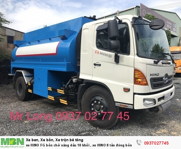xe Hino FG bồn chở xăng dầu 10 khối, xe Hino 8 tấn đóng bồn chở xăng dầu 12m3 , Hino FG8JJSB CHỞ XĂNG , xe tải Hino 8 tấn chở xăng dầu , xe bồn 12m3 , xe bồn 10m3 , giá xe bồn HINO