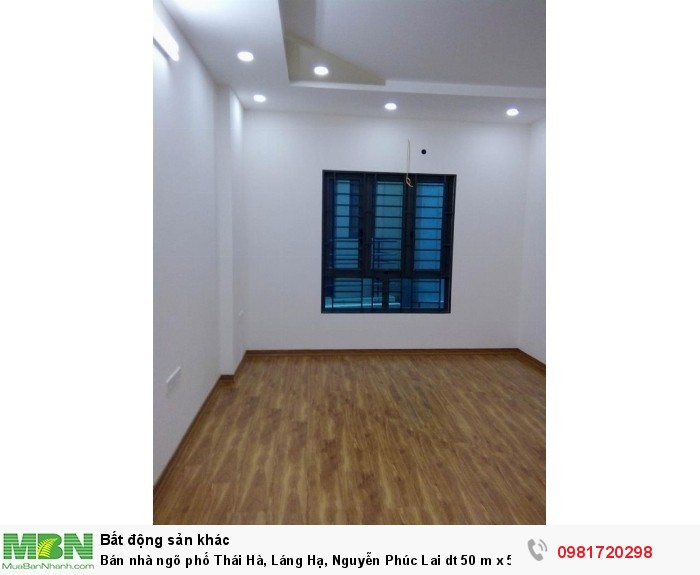 Bán nhà ngõ phố Thái Hà, Láng Hạ, Nguyễn Phúc Lai dt 50 m x 5 t