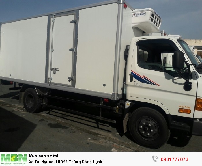 Xe Tải Hyundai HD99 Thùng Đông Lạnh