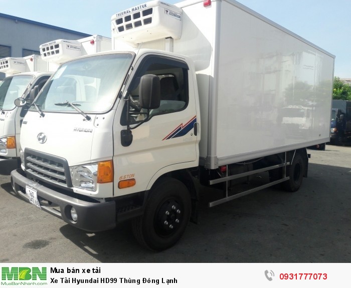 Xe Tải Hyundai HD99 Thùng Đông Lạnh