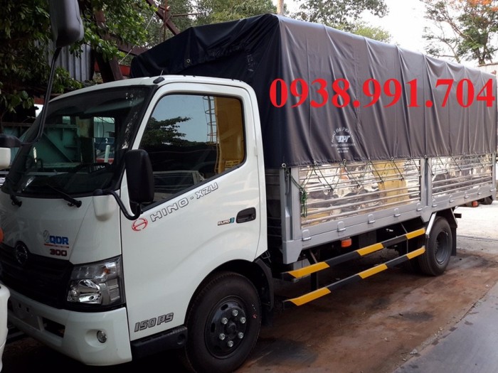 Bán xe tải Hino 3,5 tấn 4,5 tấn thùng dài 5,2 mét hàng nhập khẩu nguyên chiếc, Euro 3, giá rẻ
