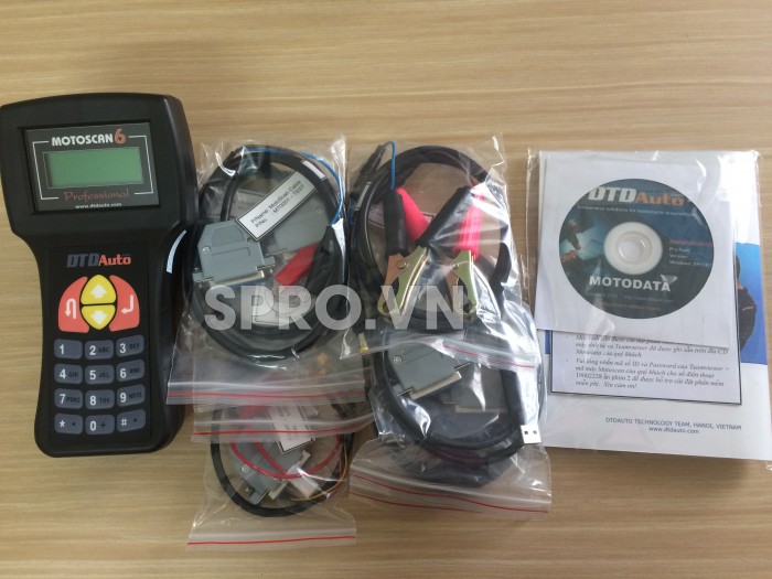 Máy chẩn đoán lỗi xe máy phun xăng điện tử FI MOTOSCAN 6.0 