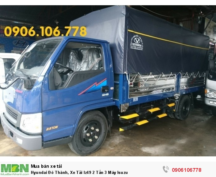 Hyundai Đô Thành, Xe Tải Iz49 2 Tấn 3 Máy Isuzu