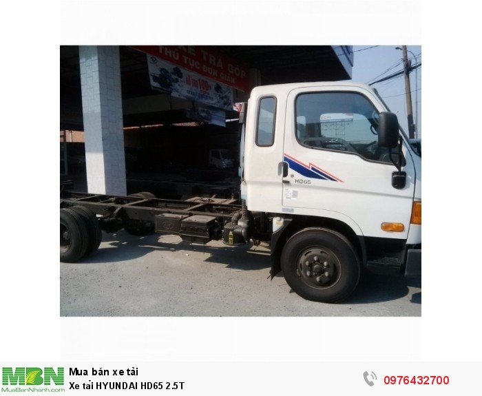 Xe tải HYUNDAI HD65 2.5T