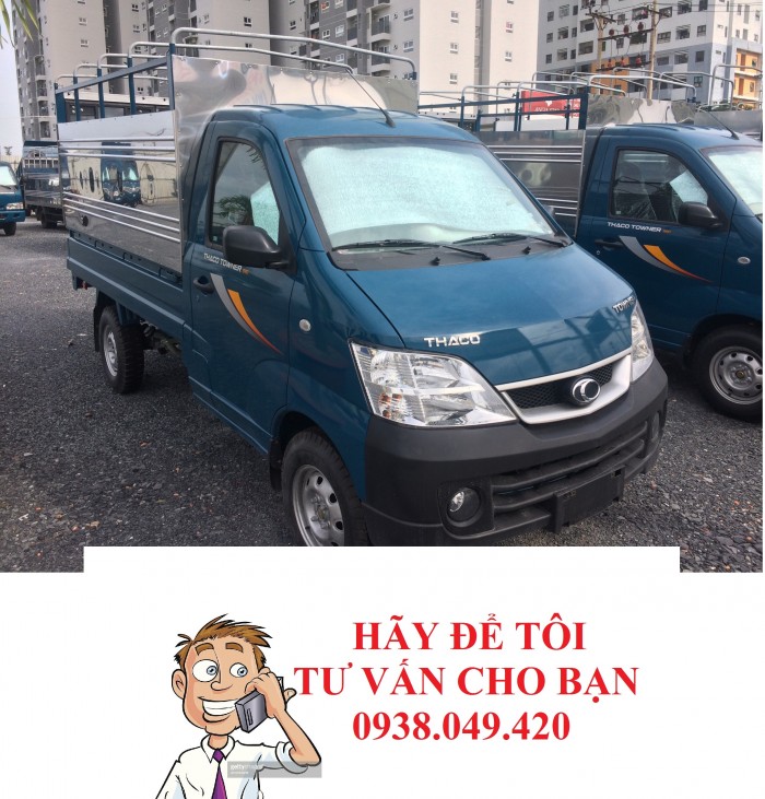Xe Tải Thaco Towner 990 - Động cơ Suzuki Nhật Bản - Bán xe trả góp