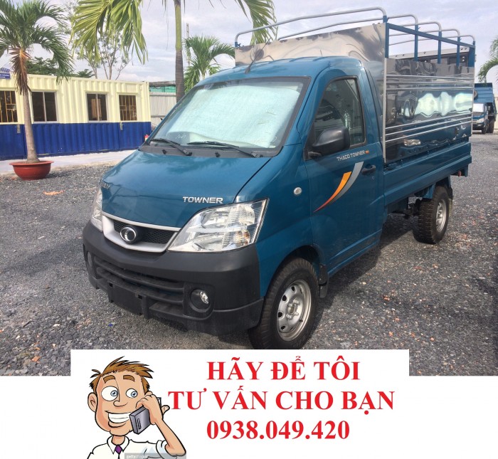 Xe Tải Thaco Towner 990 - Động cơ Suzuki Nhật Bản - Bán xe trả góp