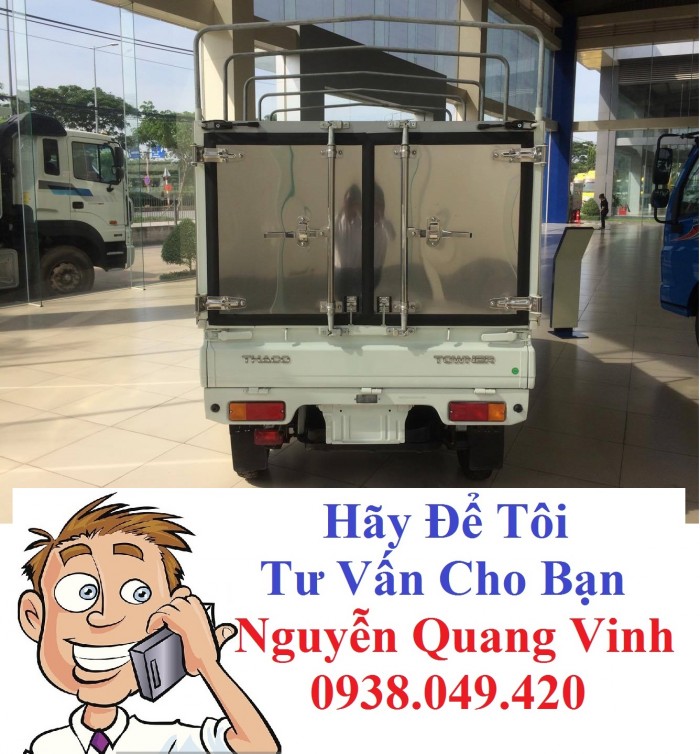Xe tải Thaco Towner 800 - Tải trọng 900kg - Bán xe trả góp