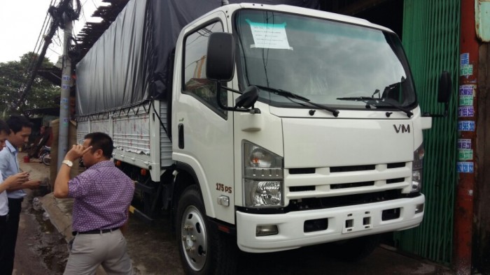 Xe tải isuzu 8t2 8.2 tấn vĩnh phát, isuzu 8t2 FN129 thùng bạt,thùng kín