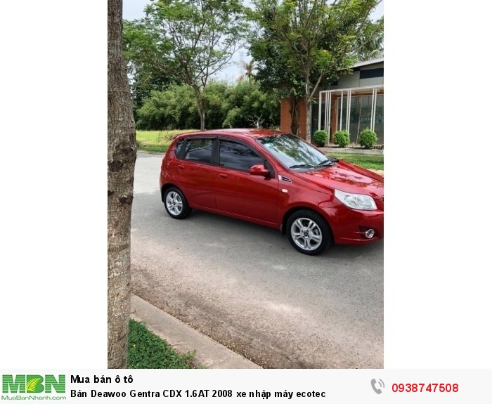Bán Deawoo Gentra CDX 1.6AT 2008 xe nhập máy ecotec