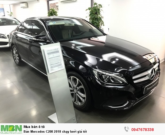 Bán Mercedes C200 2018 chạy lướt giá tốt