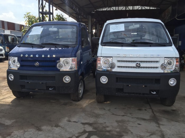 Xe tải Dongben 870kg thùng lửng