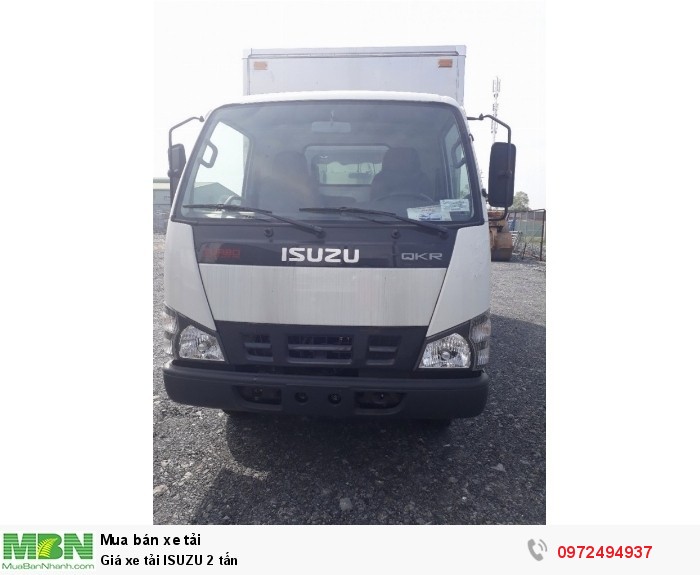 Giá xe tải ISUZU 2 tấn