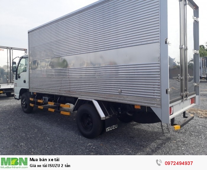 Giá xe tải ISUZU 2 tấn
