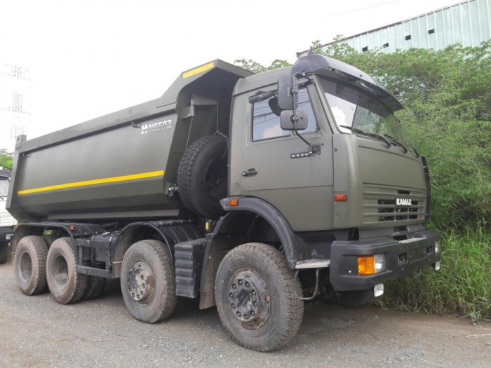 Bán xe ben 4 giò Kamaz Ga Cơ | Bán xe ben Kamaz 15m3 Nhập khẩu