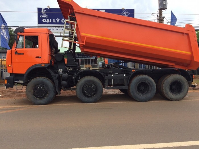 Bán xe ben 4 giò Kamaz Ga Cơ | Bán xe ben Kamaz 15m3 Nhập khẩu