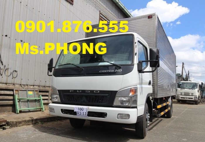 Bán Xe Fuso 4t65/ 4,65t/ 4 tấn 65 trả trước 95%- giao ngay- tặng 20 triệu