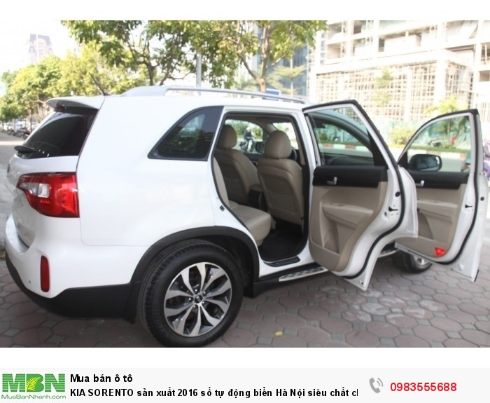 KIA SORENTO sản xuất 2016 số tự động biển Hà Nội siêu chất chạy cực ít dàn lốp zin