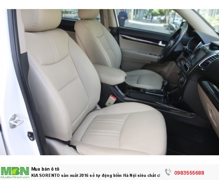 KIA SORENTO sản xuất 2016 số tự động biển Hà Nội siêu chất chạy cực ít dàn lốp zin