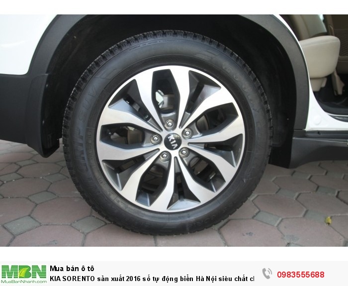KIA SORENTO sản xuất 2016 số tự động biển Hà Nội siêu chất chạy cực ít dàn lốp zin