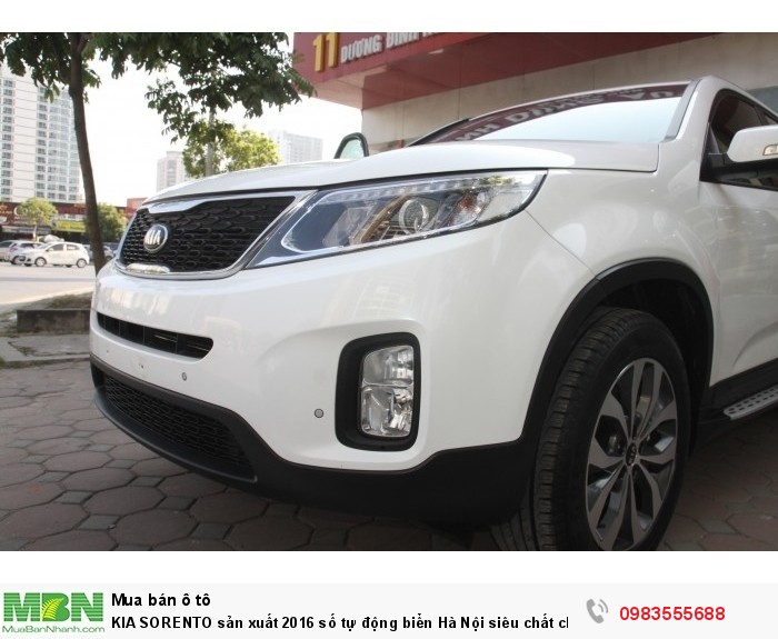 KIA SORENTO sản xuất 2016 số tự động biển Hà Nội siêu chất chạy cực ít dàn lốp zin