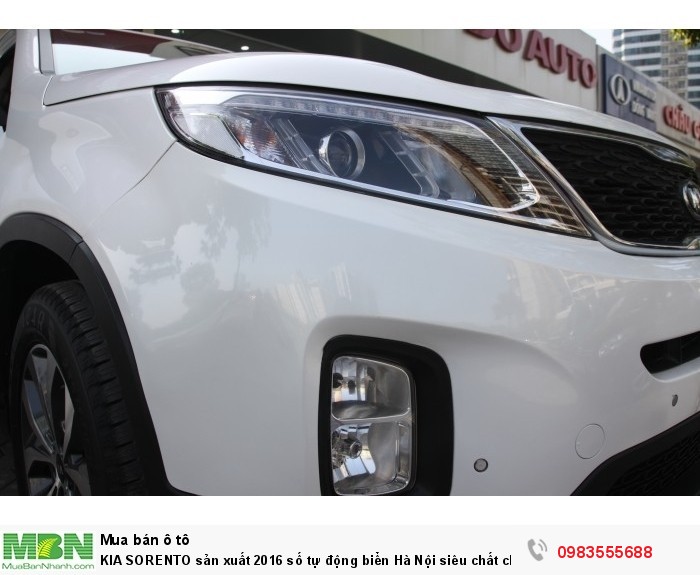 KIA SORENTO sản xuất 2016 số tự động biển Hà Nội siêu chất chạy cực ít dàn lốp zin