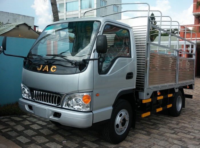 Jac 1.5t thùng mui bạc nhận đóng tất cả thùng yêu cầu