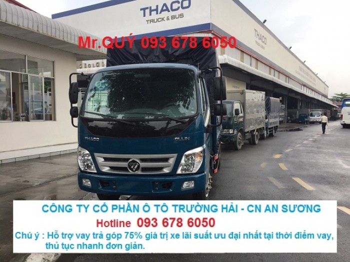 Xe tải Ollin 500B tải trọng 5 tấn mới.